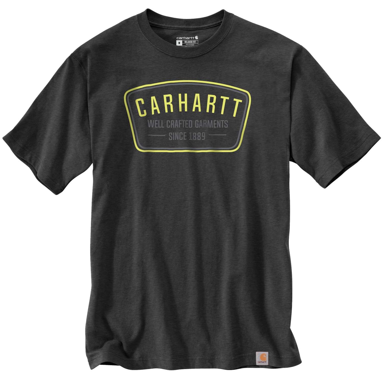 Carhartt pocket crafted graphic t-shirt, Herr, Carbon heather, M