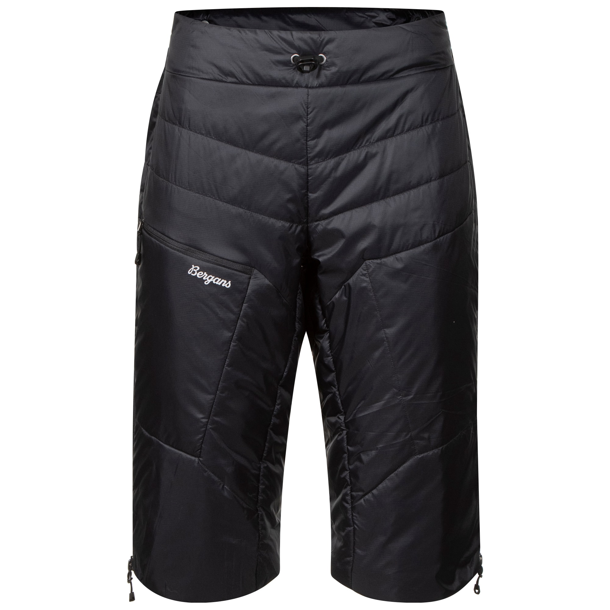 Bergans Røros Insulated Överdragsshorts Dam Black L