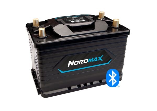 Nordmax Start och förbrukningsbatteri 12V 110Ah 1350Wh Bluetooth Litium -