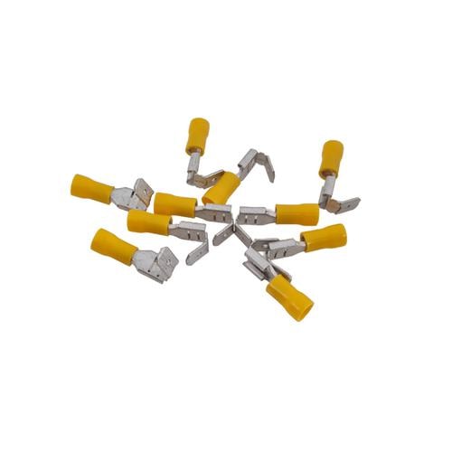 Pro Supply Flatstift&Hylsa Gul 10St