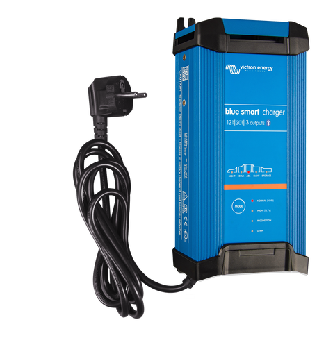 Victron Energy Laddare Blue Smart 12V/20A IP22 3 utgångar med Bluetooth