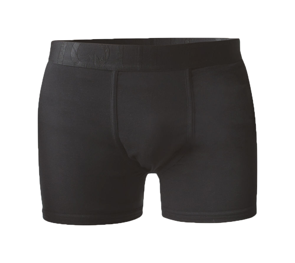 Bambu Boxer Kalsong - Long Leg Svart - XL