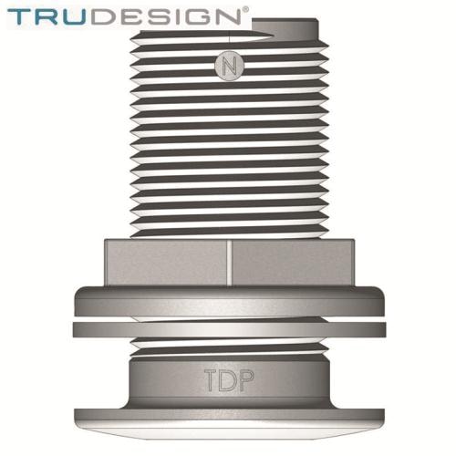 Trudesign Bordsgenom 1-1/2''Vit