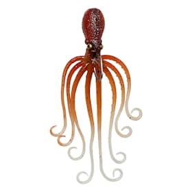 SG 3D Octopus 20 cm UV Orange Glow