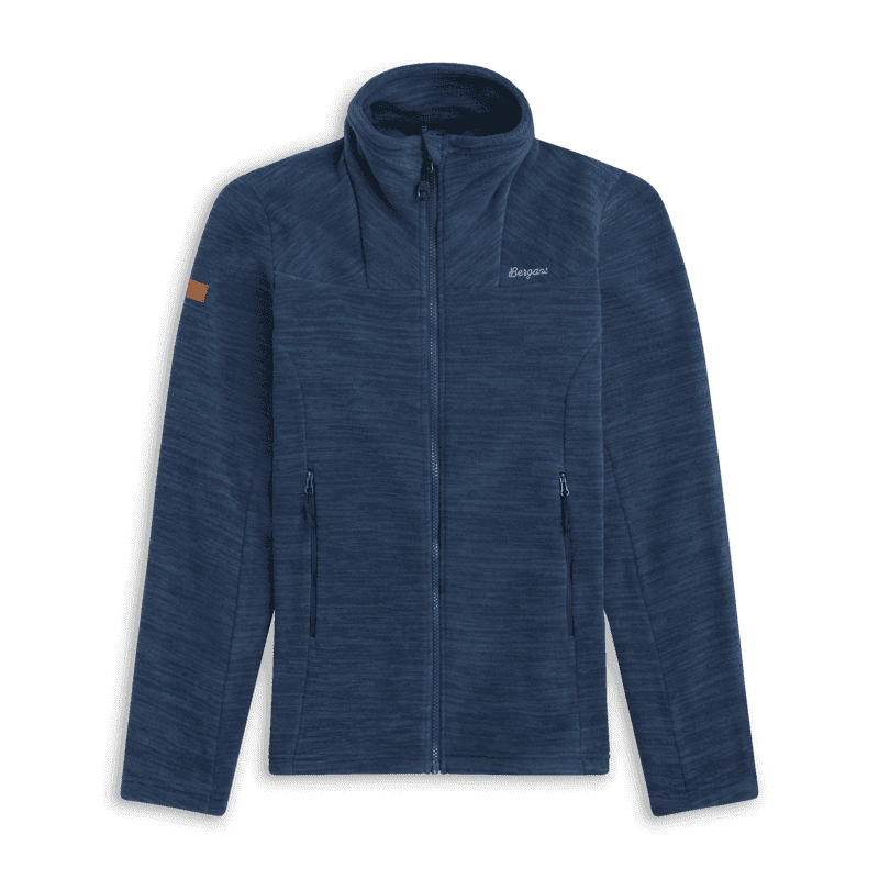 Bergans Hareid Fleecejacka Dam Navy Blue XL