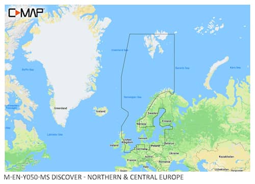 C-MAP® DISCOVER™ - Northern & Central Europe