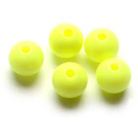 Darts Plastic Bead 6 mm Chartreuse 9-pack