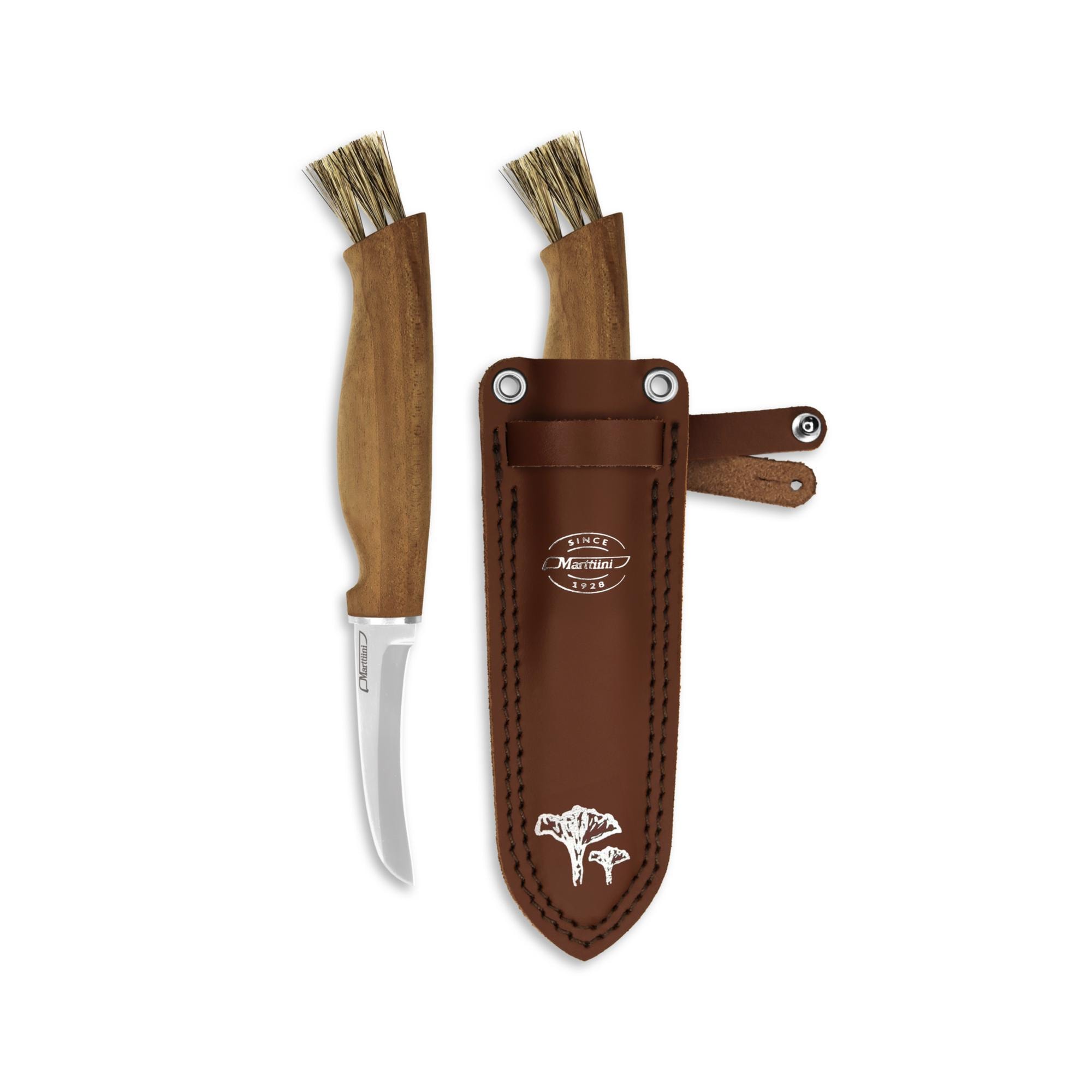 Marttiini Kerääjä Svampkniv med läderslida