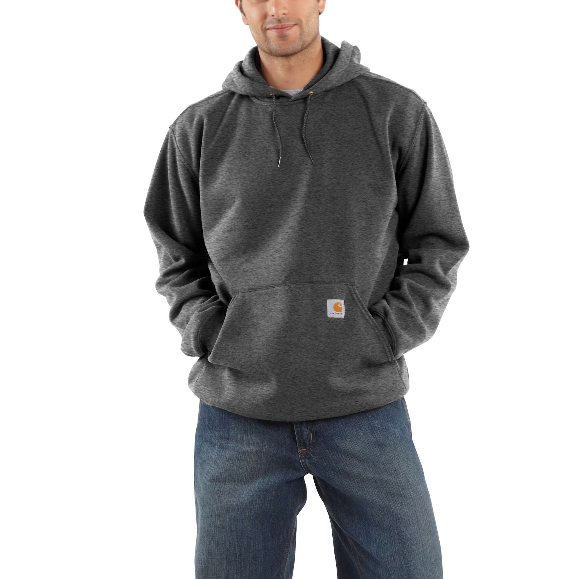 Carhartt Midweight Hoodie Herr Carbon Heather XXL