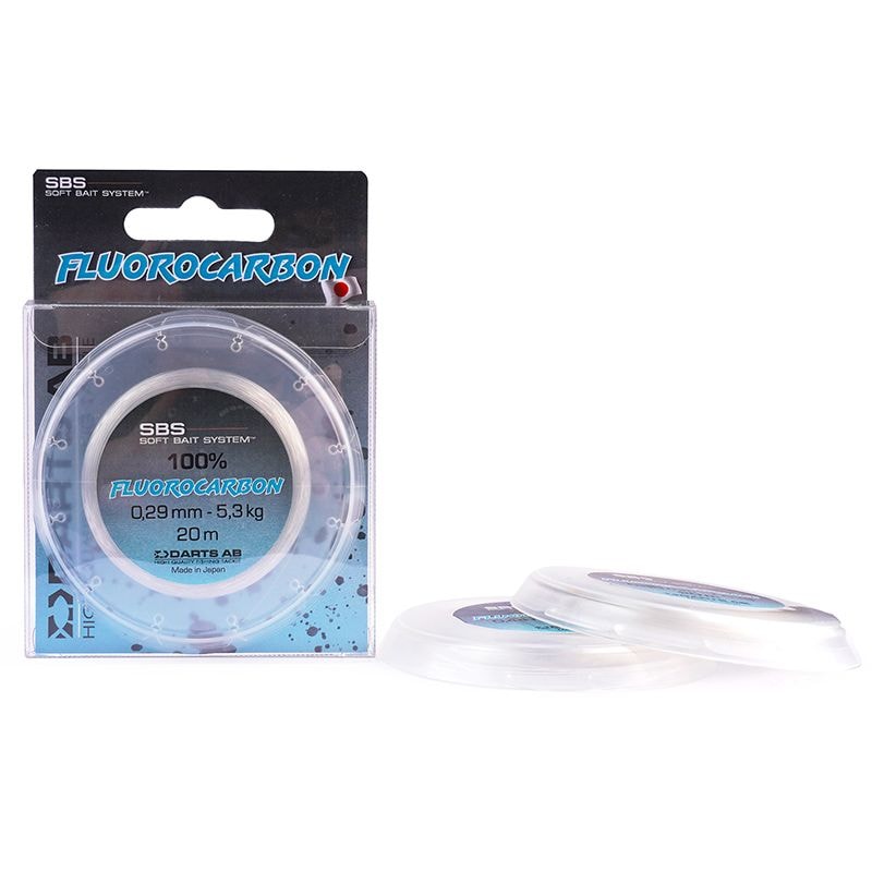 Darts SBS 100% Fluorocarbon 0.21 mm 3,1 kg 20 m