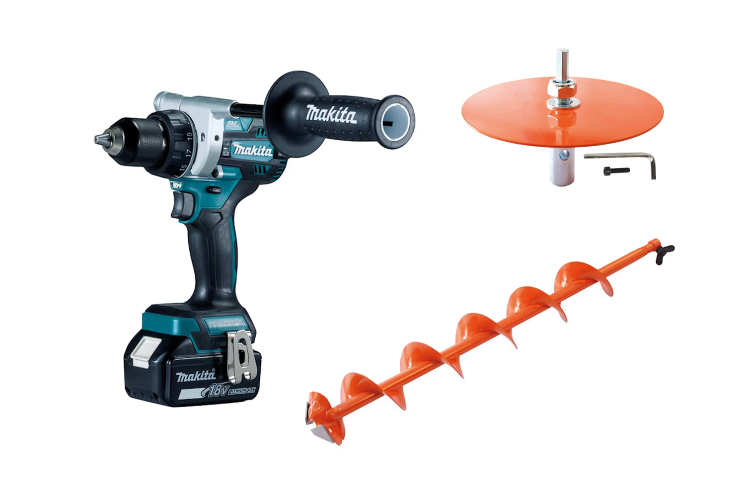 Makita Skruvdragarkit Isborr 150mm / 22mm -