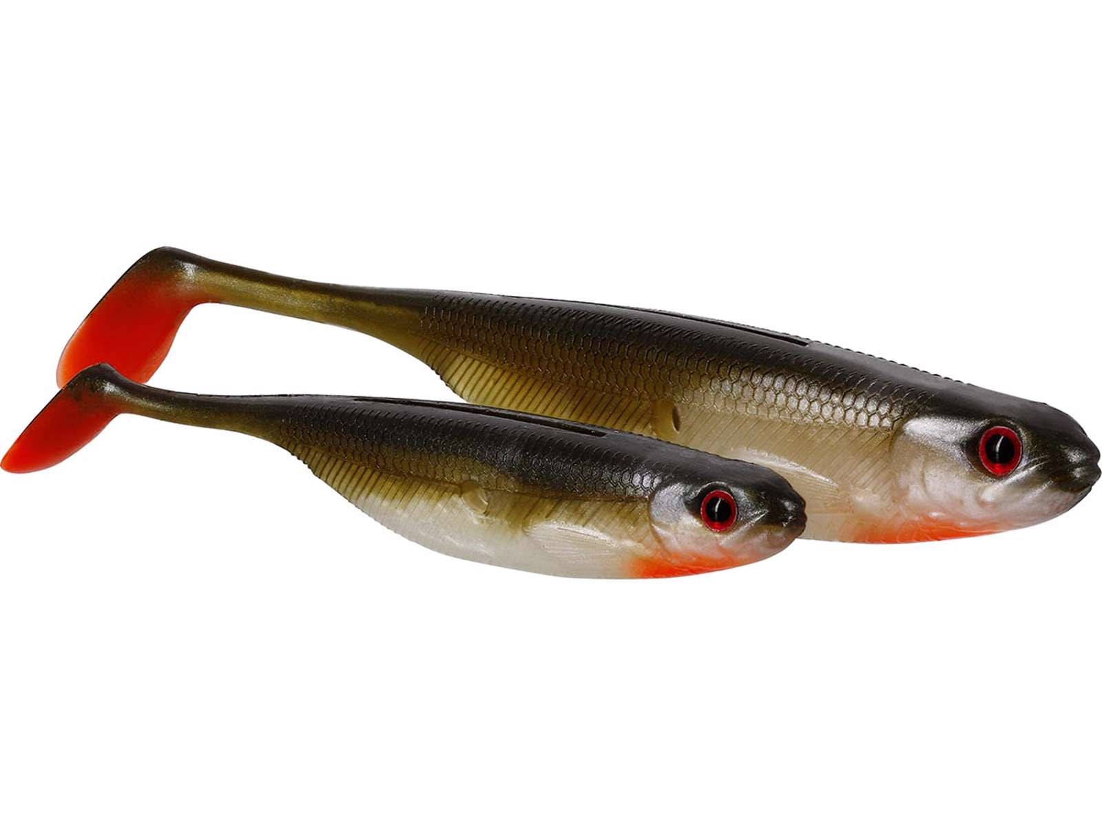 ShadTeez Hollow 12 cm Black/Chartreuse 2-pack