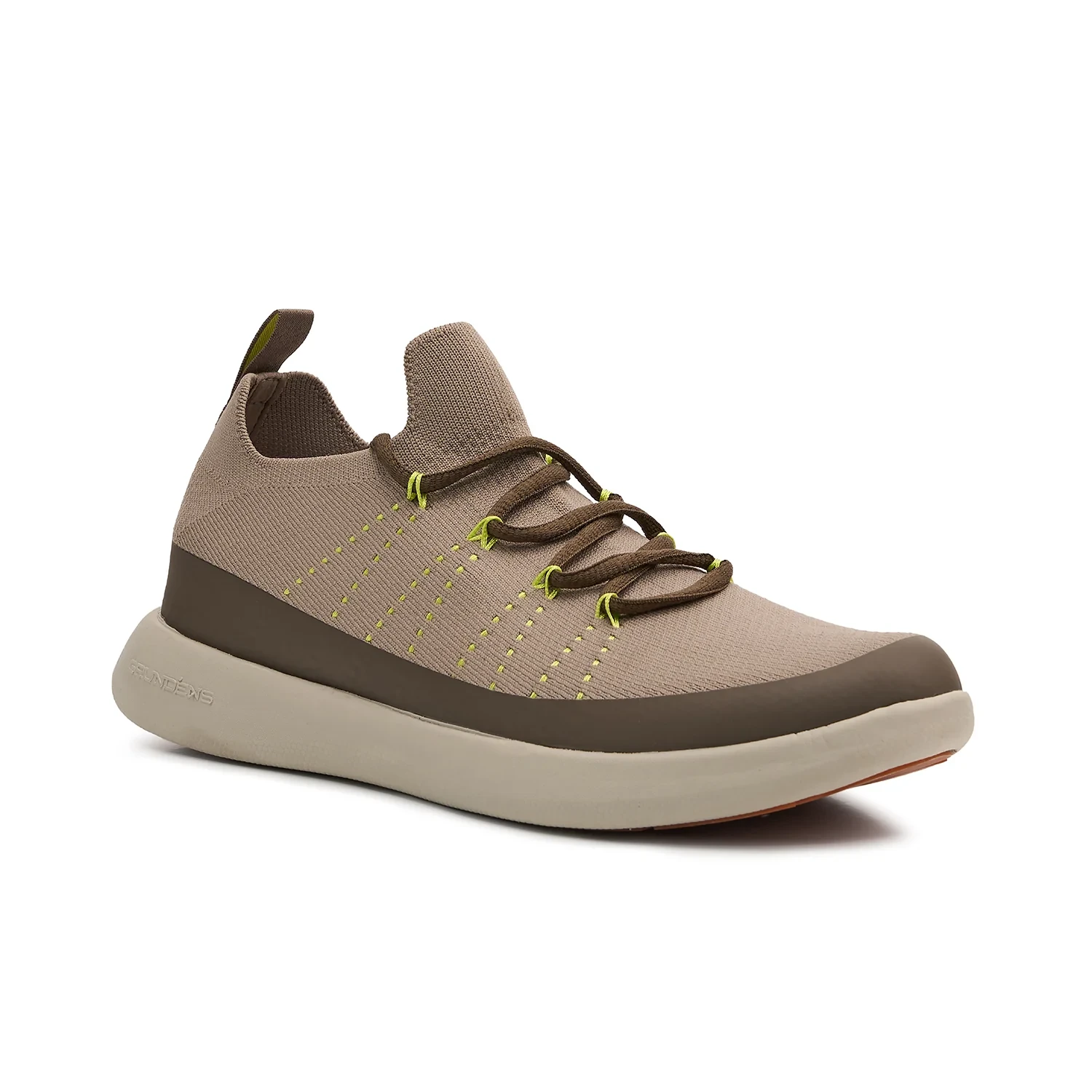Grundéns Sea Knit Boat Shoe Stone M 11 / EU 44