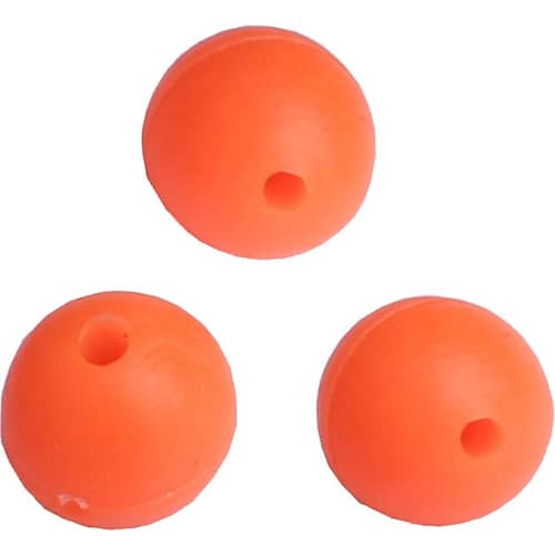 Wiggler Soft Beads Glow Red 10 mm 10-pack
