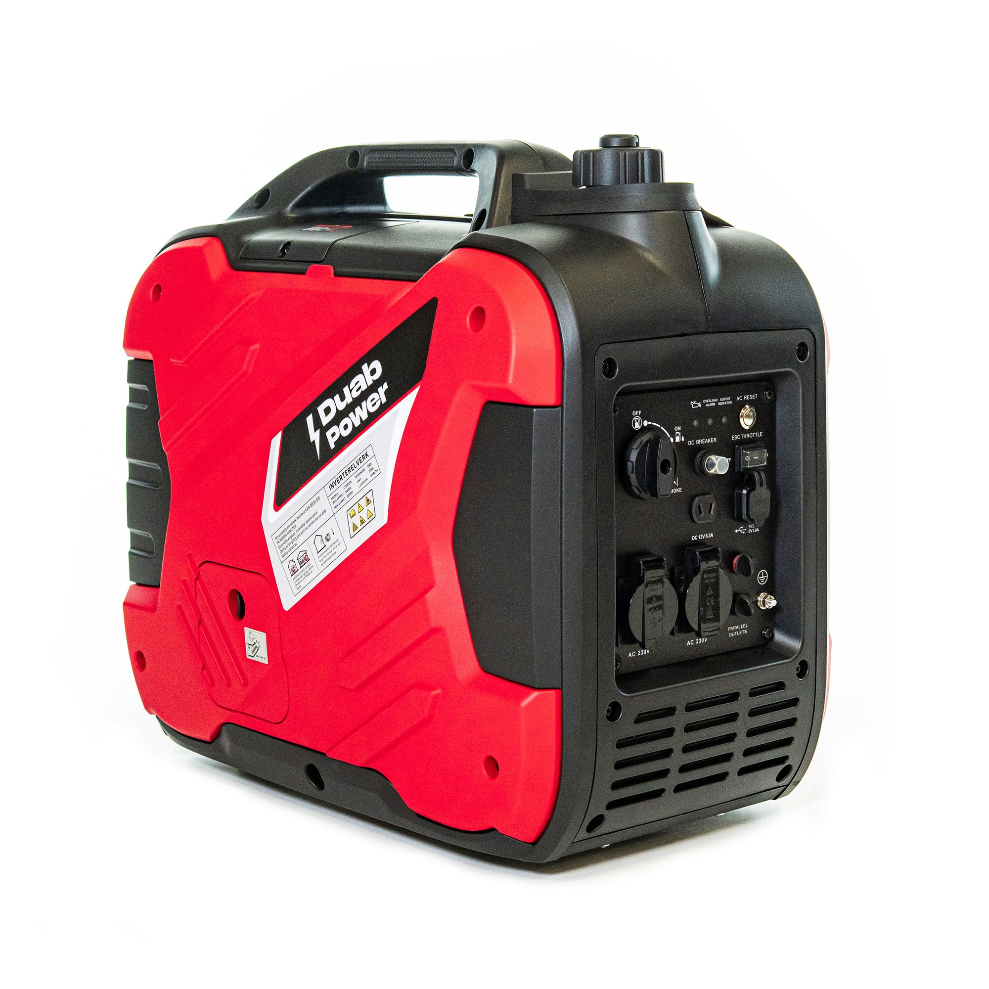 Duab-Power Elverk LT3500iS Parallell med inverter