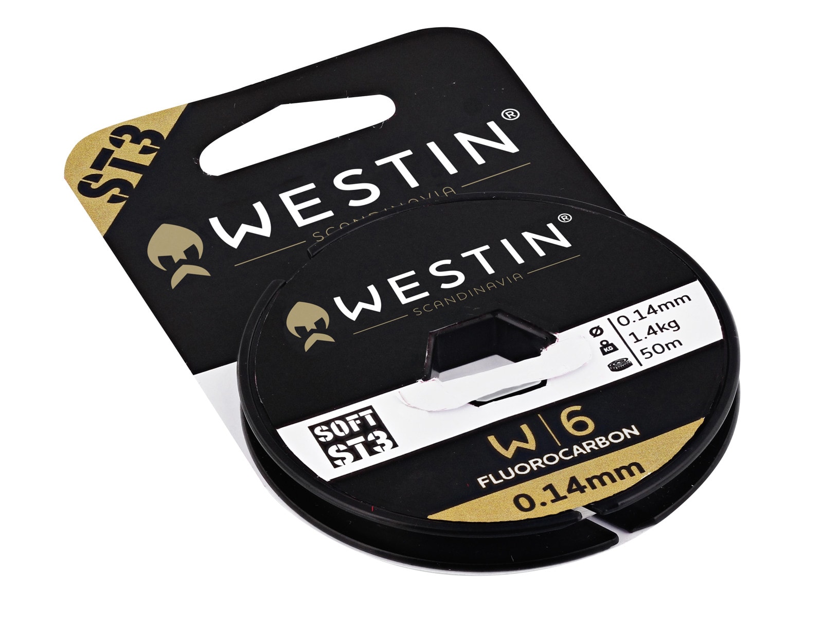 Westin W6 ST3 FLUOROCARBON 25M 0.44MM 11.6KG 25.5LBS CLEAR