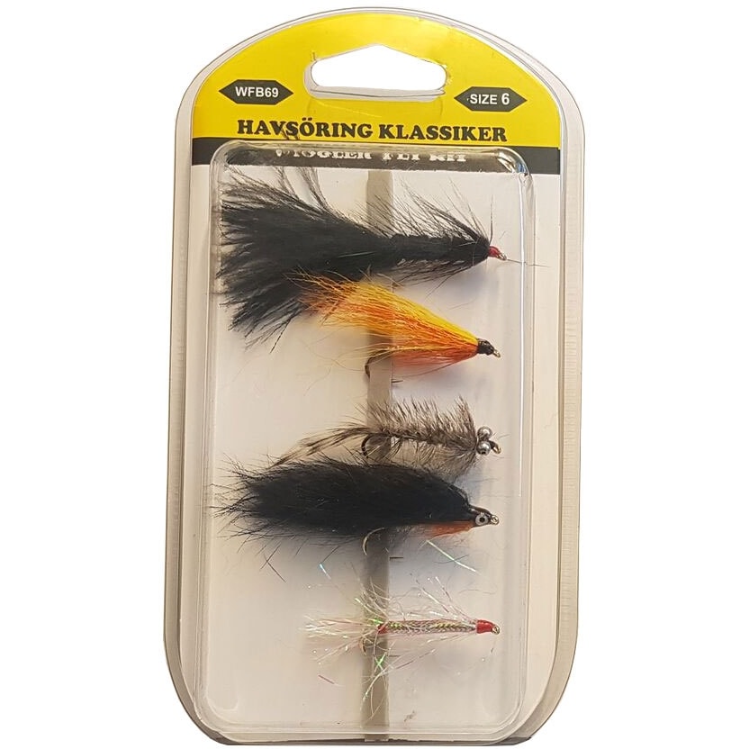 Wiggler Havsöring Klassiker #6 5-pack
