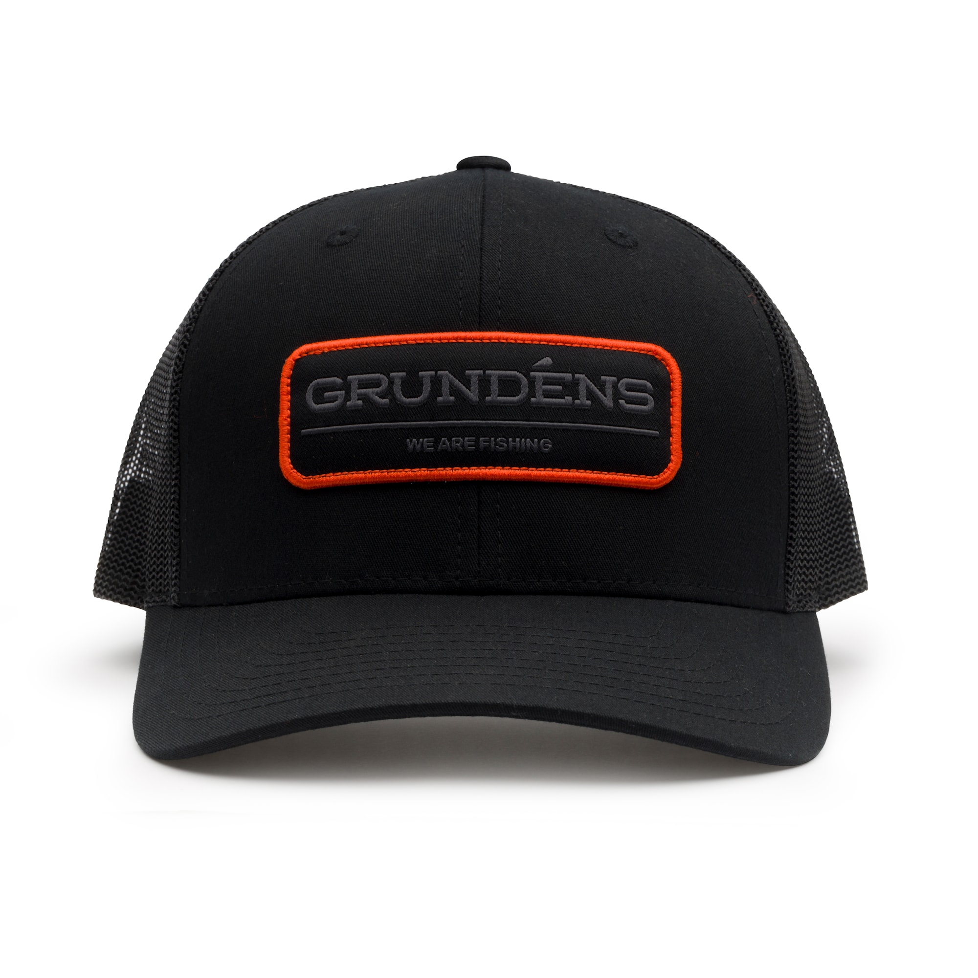 Grundéns We Are Fishing Trucker Solid Black -