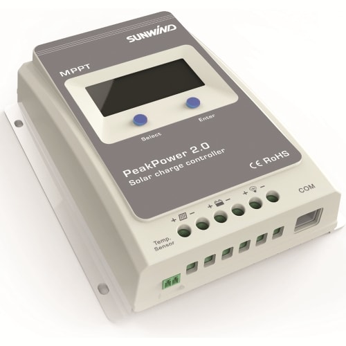 Sunwind Regulator 10A med Display