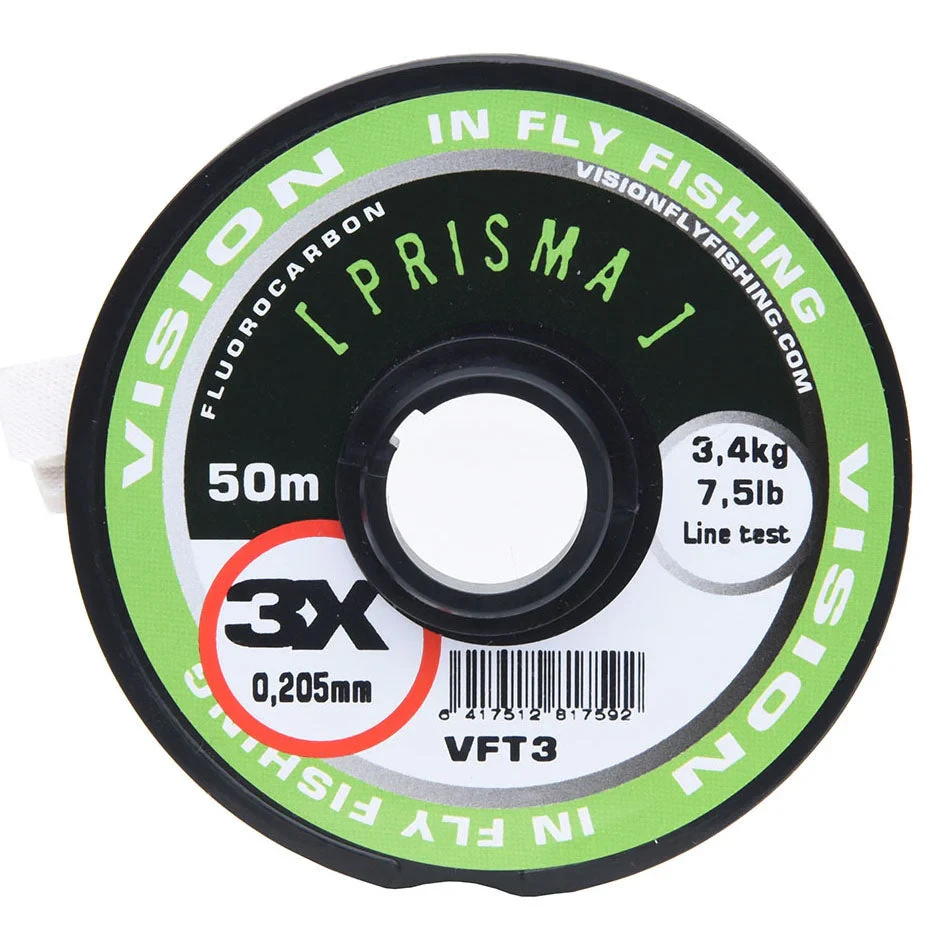Vision PRISMA fl.carbon tippet 4X / 0,18mm - 50m -