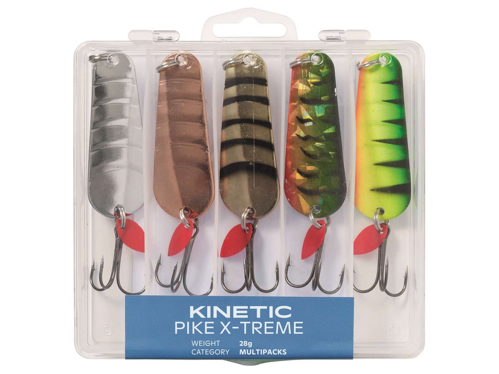 Kinetic Skeddrag Pike X-treme 28g 5-Pack