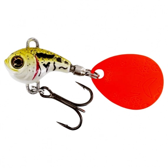 DropBite Tungsten Spin Tail Jig 2,2cm 18g Pearl Stickleback -