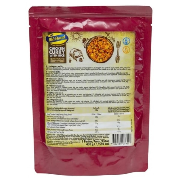 Blå Band Kyckling Curry med ris