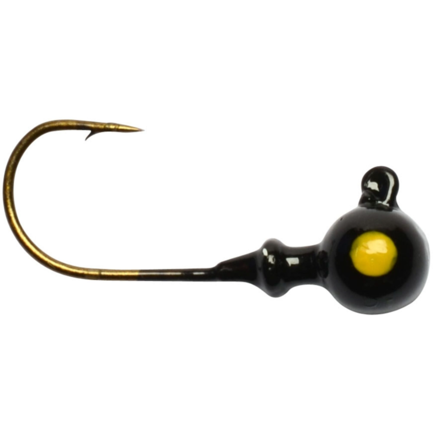 Darts Curly Head Svart 14 g #3/0 2-pack