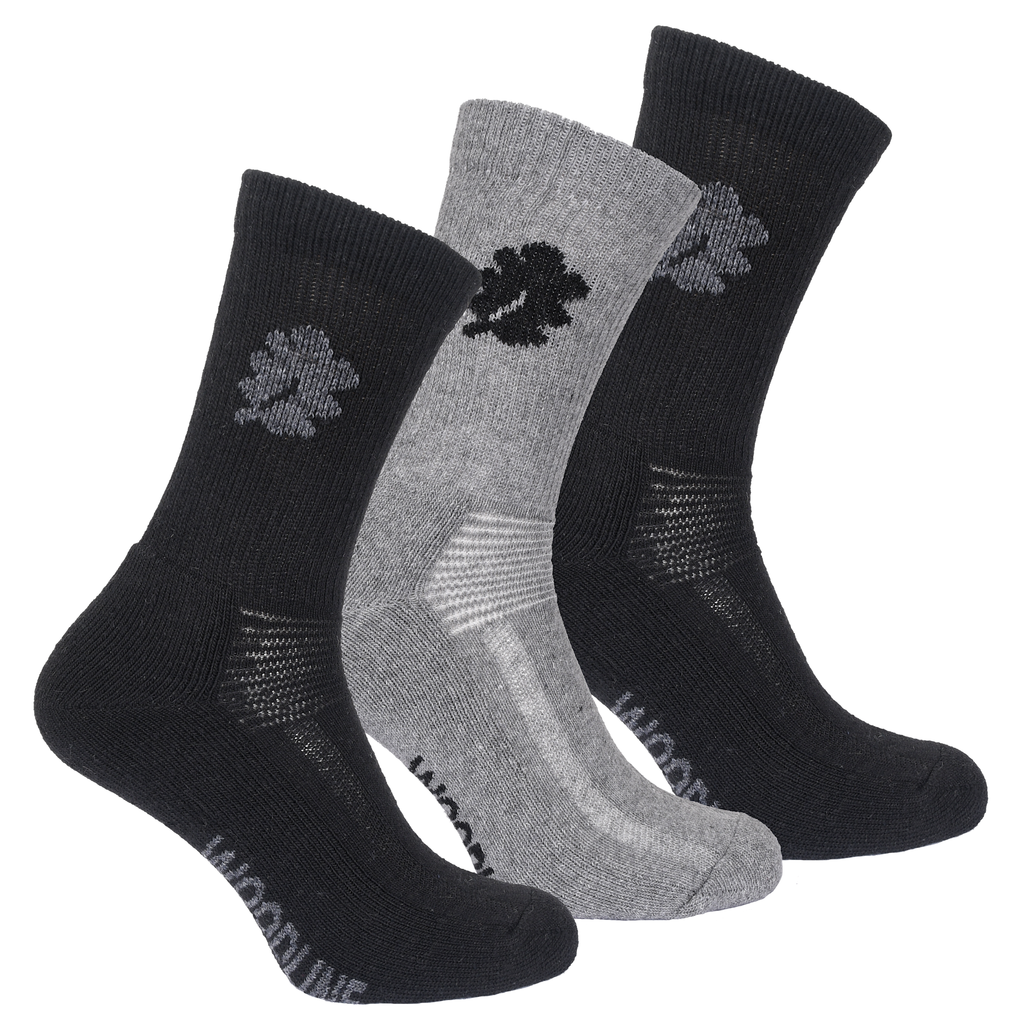 Woodline Socka Allround Merinoull 3-pack 40-45