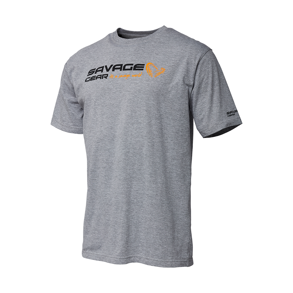 Signature Logo T-Shirt XXL Grey Melange