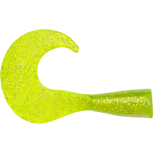 Svartzonkertail Extra Tail Chartreuse 2-pack