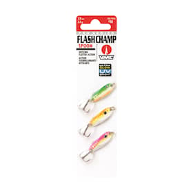 VMC Flash Champ Spoon Kit #12 1,8gr Glow UV 3-pack