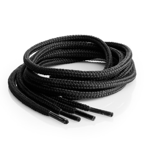 Springyard Hike 6.0 Skosnöre Svart 220 cm