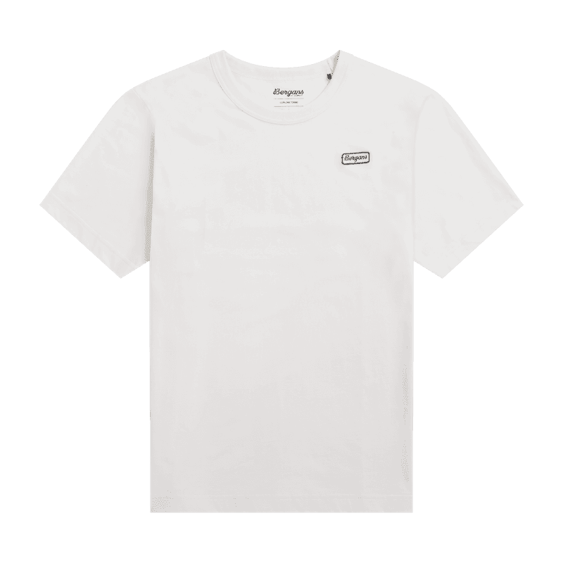 Bergans Logo Cotton T-shirt Herr Arctic White XXL