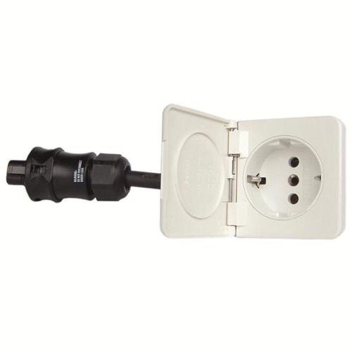 Ratio Electric Ratio Vägguttag Infällt Vit