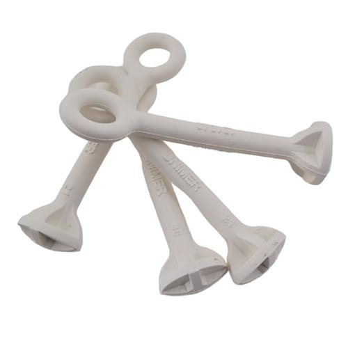 Unimer Kapellstropp 4-pack Vit