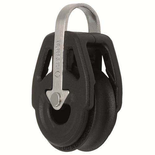 Selden Block Enkelt 8mm Fast.Kull.