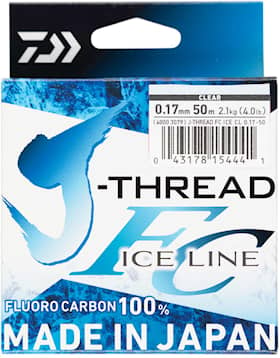 Daiwa J-Thread Fluoro Carbon Ice Line 50m 0.13mm