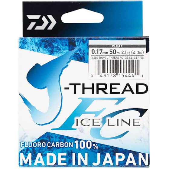 Daiwa J-Thread Fluoro Carbon Ice Line 50m
