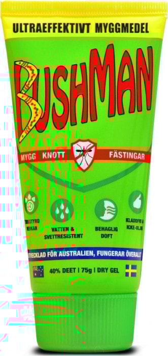 Bushman Myggmedel DryGel 75g