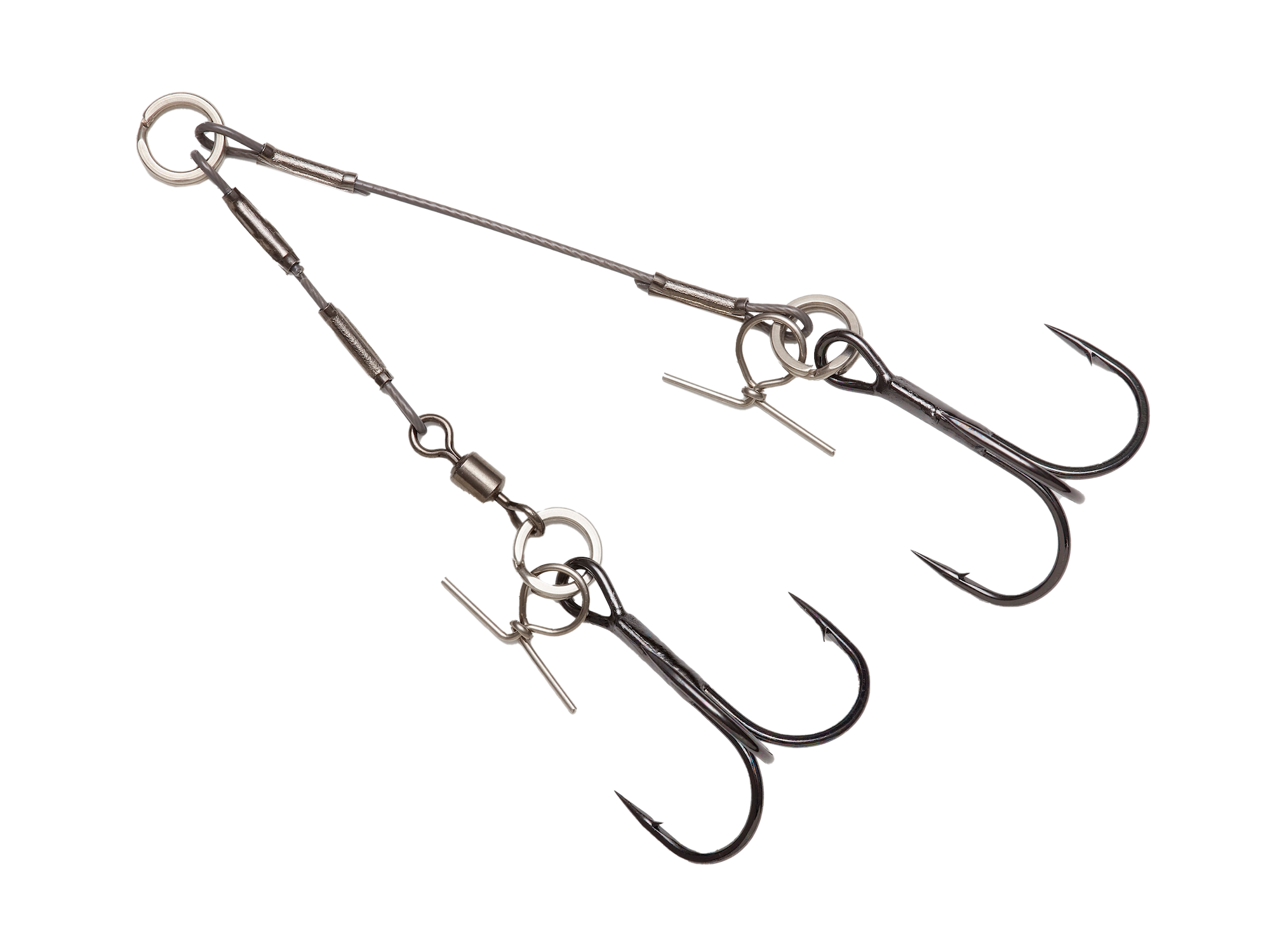 PulzBait Rigz 20cm - Vertical (1B) 2-pack