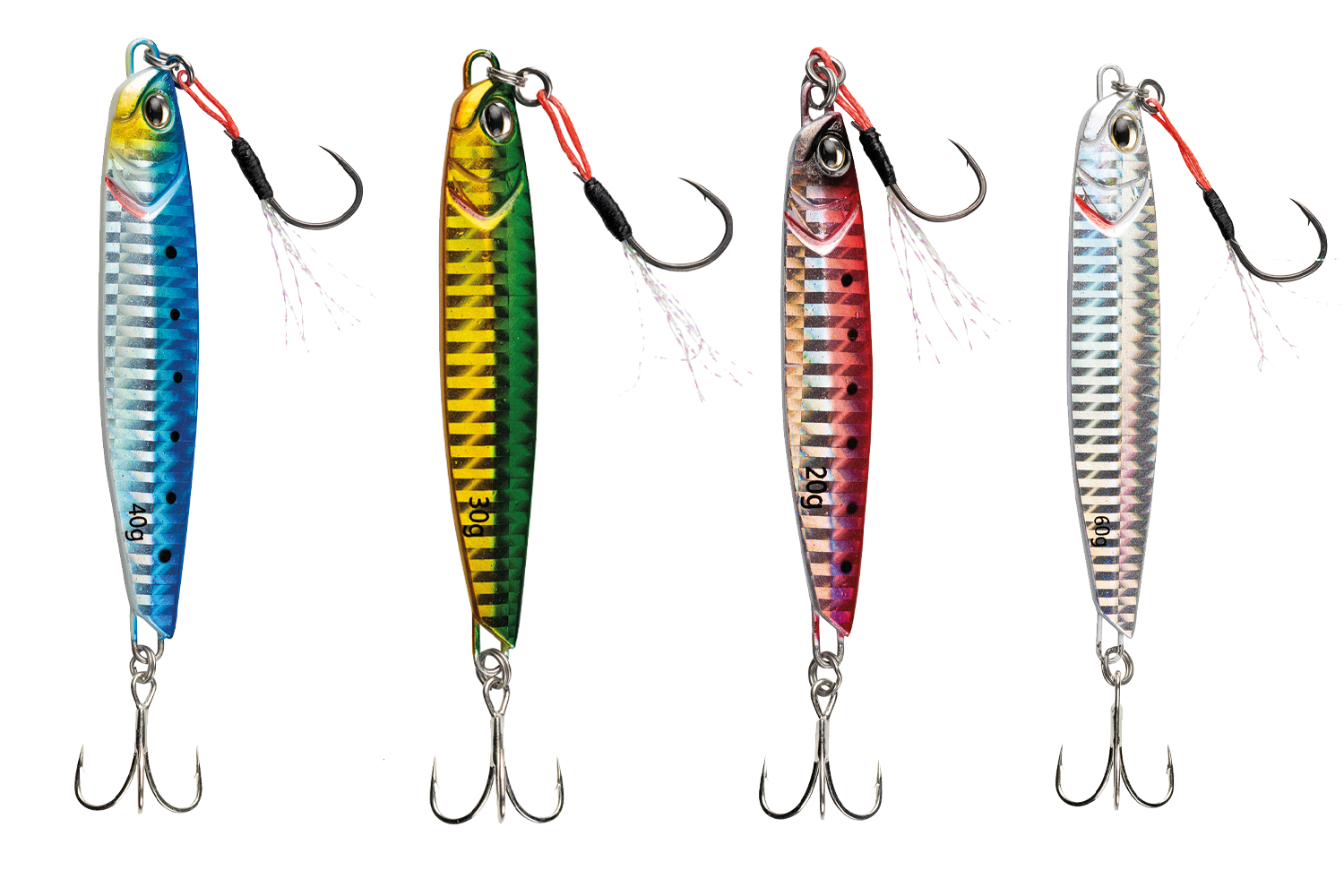 Daiwa Jig Samurai Jig R 40 | 9,2 Cm - 40g | PH Iwashi Glow Belly | Sinking | J07465967