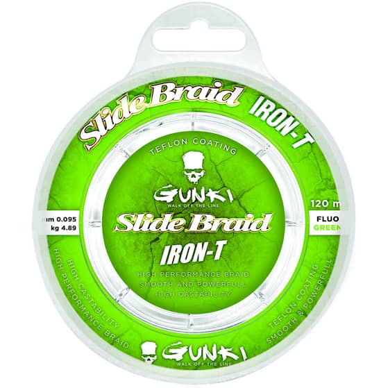 Gunki Slide Braid Iron-T 0,095 mm Fiskelina