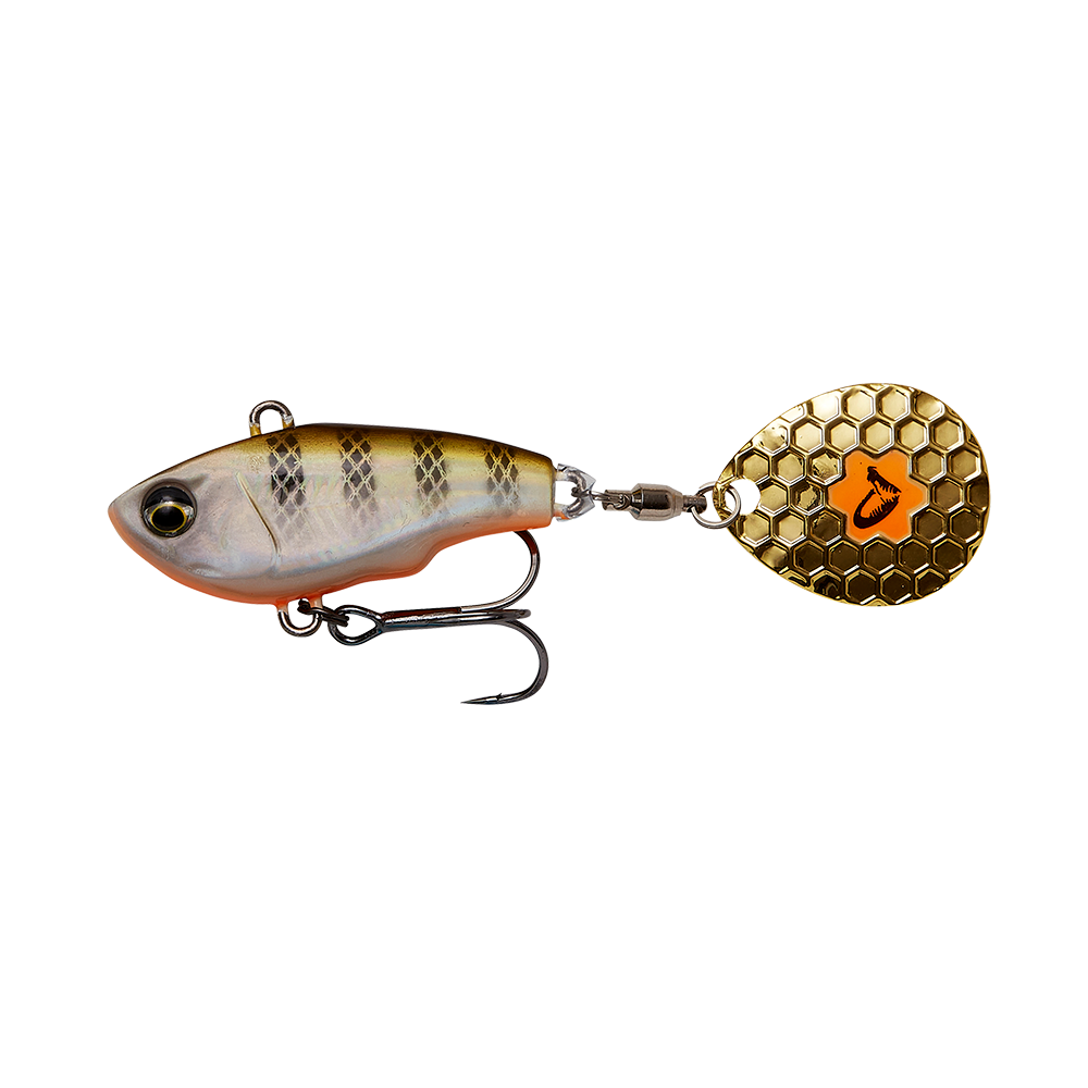 Savage Gear Fat Tail Spin 16 g Blue Silver