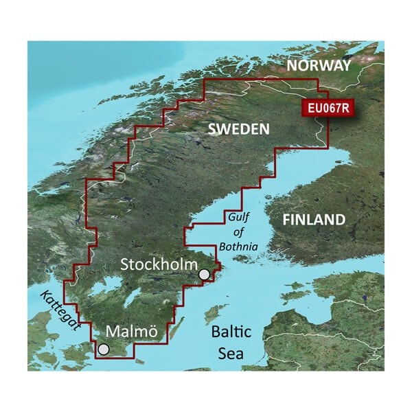 Garmin Bluechart G3 HXEU067R Sweden Inland Water