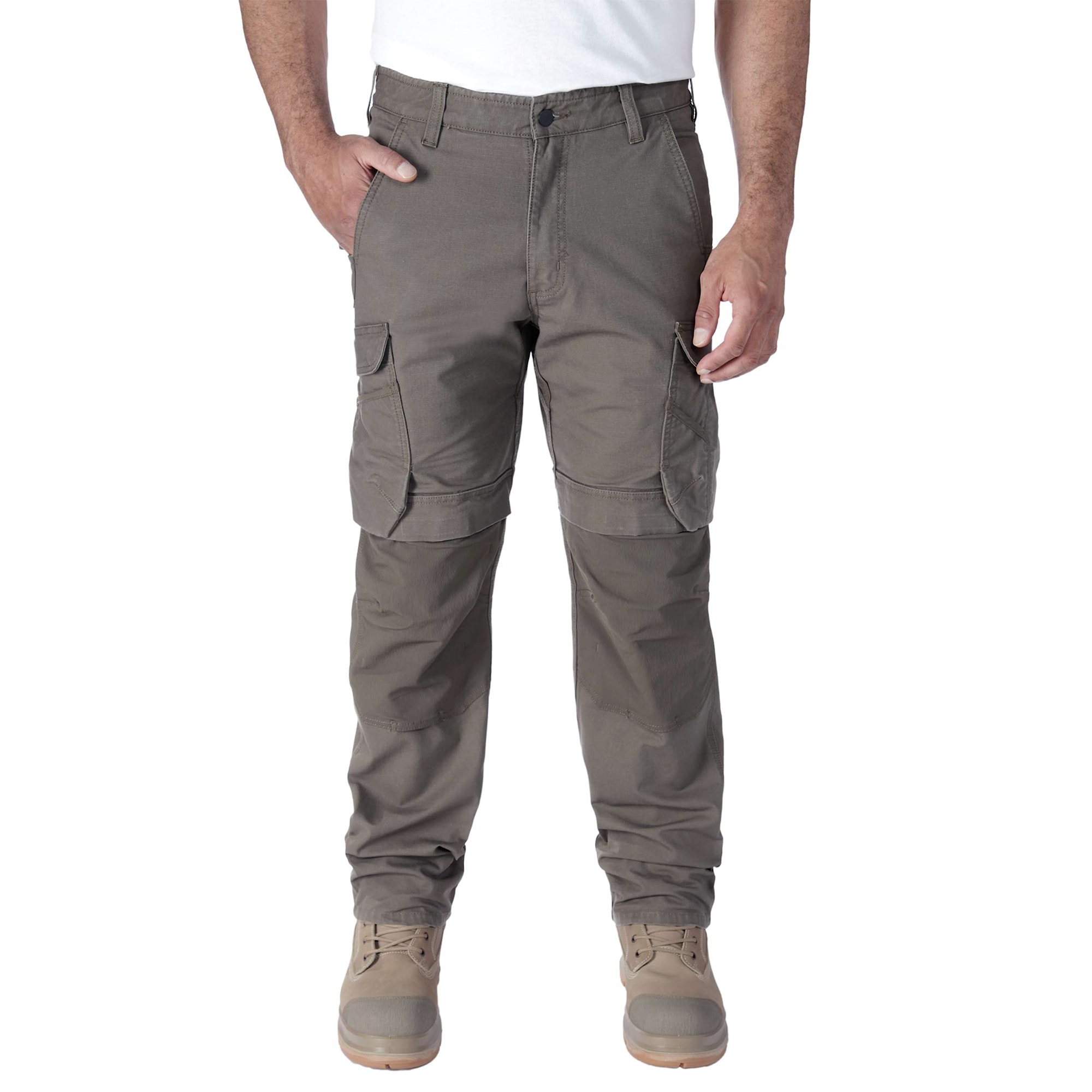 Carhartt Steel Rugged Cargo Arbetsbyxor Herr Tarmac W36/L30