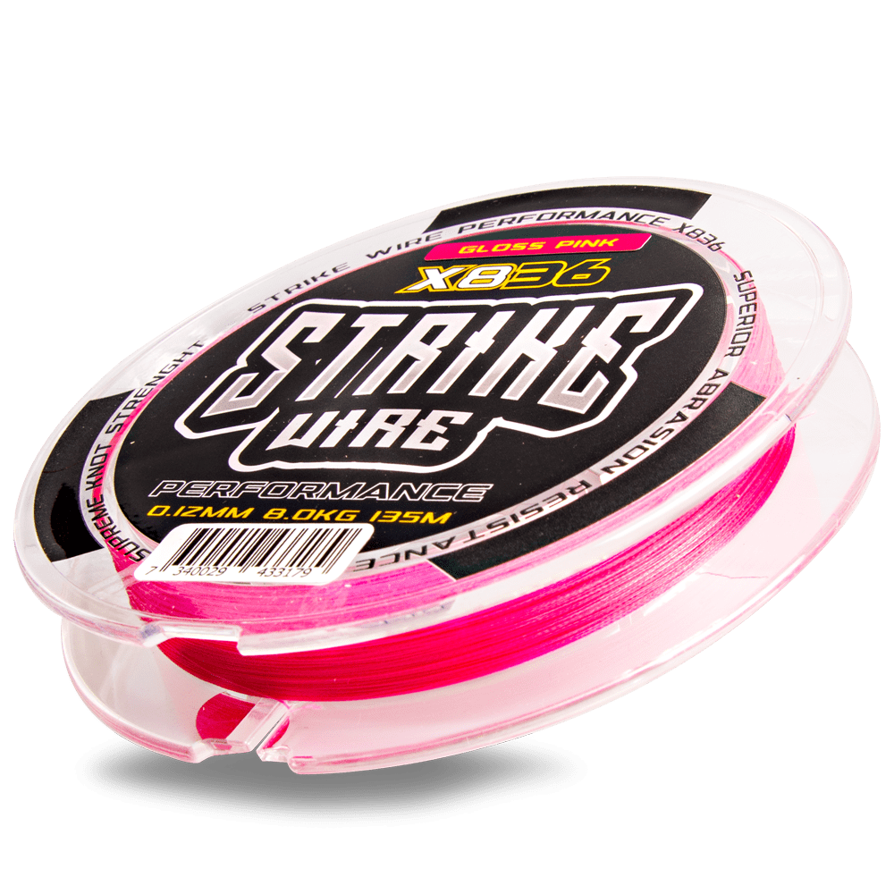 Strike Wire Performance 836 0,08mm/6kg -135m Gloss Pink -