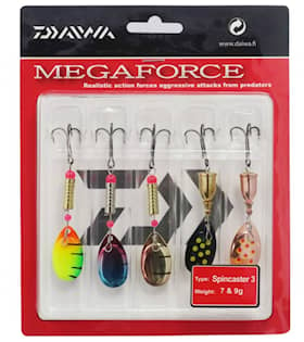 Daiwa Spinnare Megaforce Spin Caster Kit 3