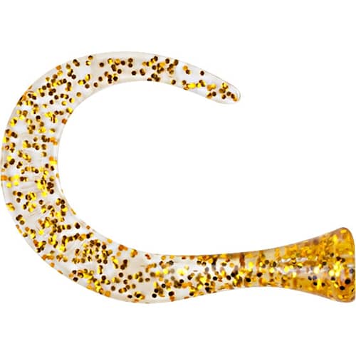 Guppie Extra Tail Gold/Gold Glitter 3+1-pack