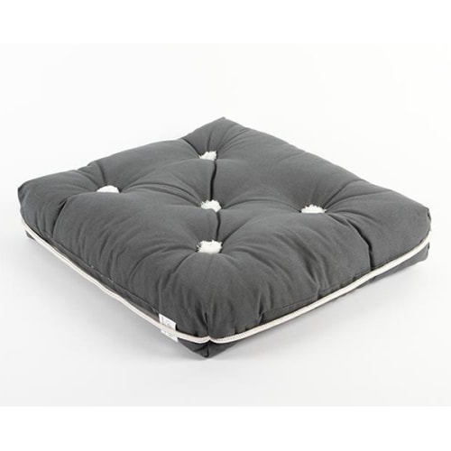 aXent Kapokkudde Grå Enkel